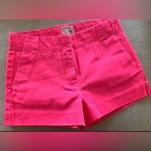 NWT: Girls Pink shorts by Jcrew/Crewcuts, size10